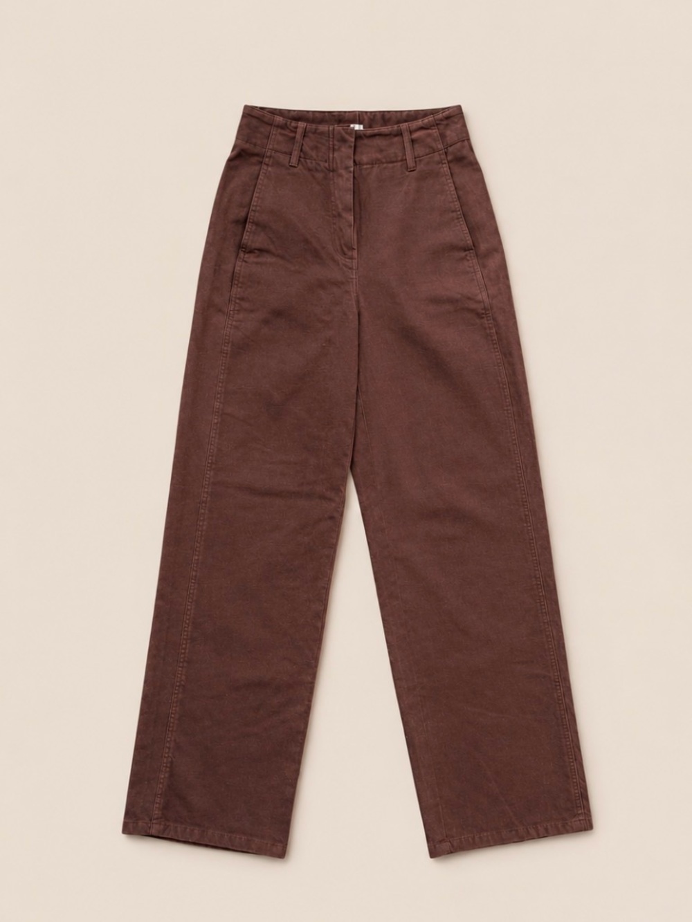 Wilfred Free Aritzia Ascendant Pant in Warm Brown